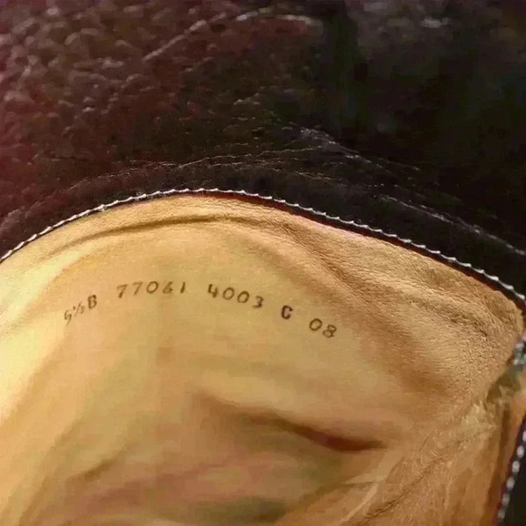 VINTAGE FRYE Brown Knee High Fold Over Riding Boots Buckle Back Women 5.5 - 6 - Picture 10 of 16